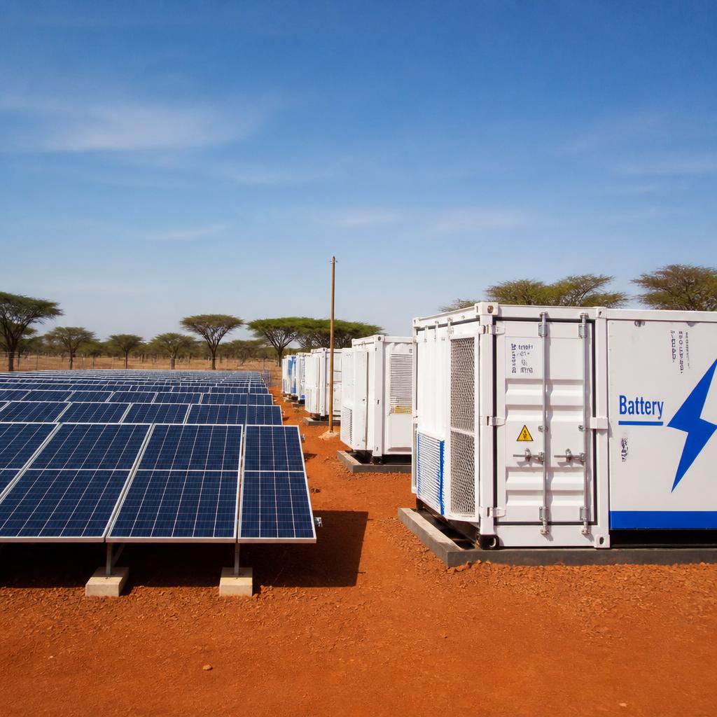 Off-Grid Solar & Battery Storage System