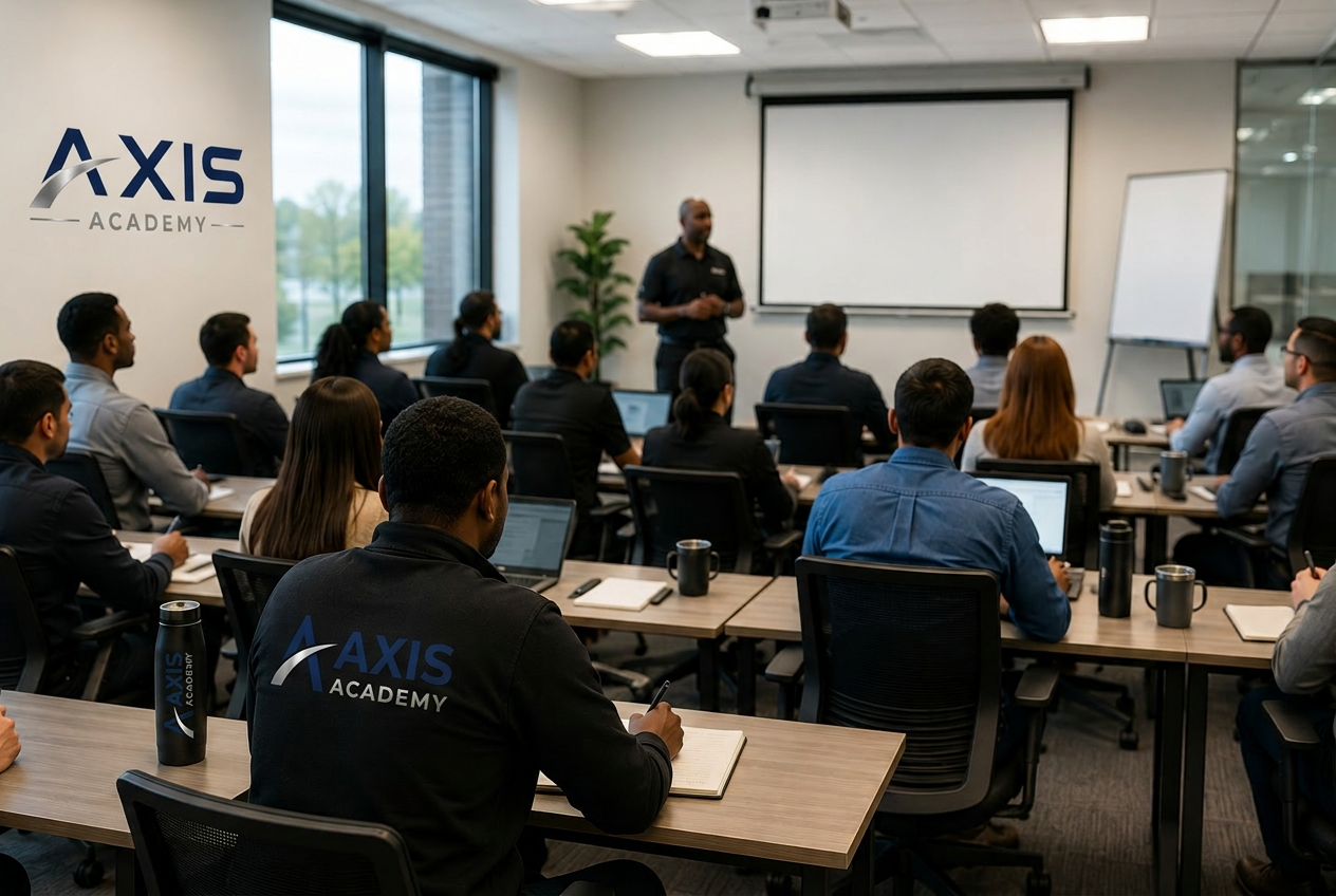 AXIS Academy — Build lasting capability inside customer organizations through technical and IT training.